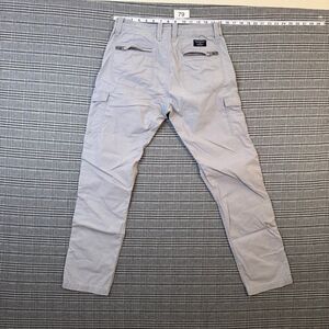 Armani Exchange Men's Cargo Pants Gray 29 Short Stretch Cotton